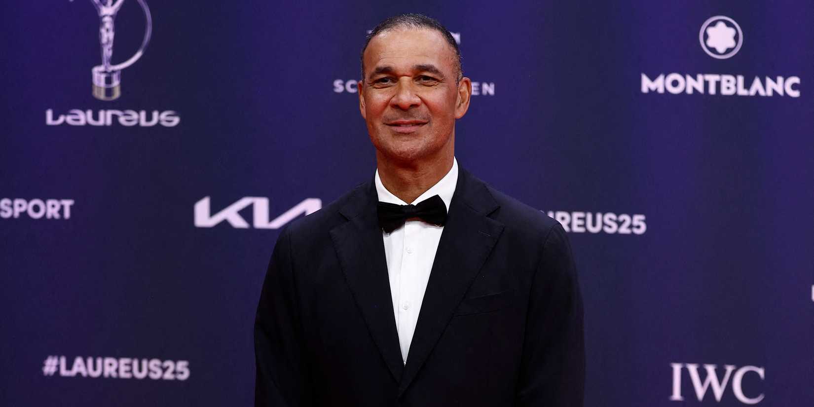 Dutch former footballer Ruud Gullit arrives ahead of the awards ceremony
