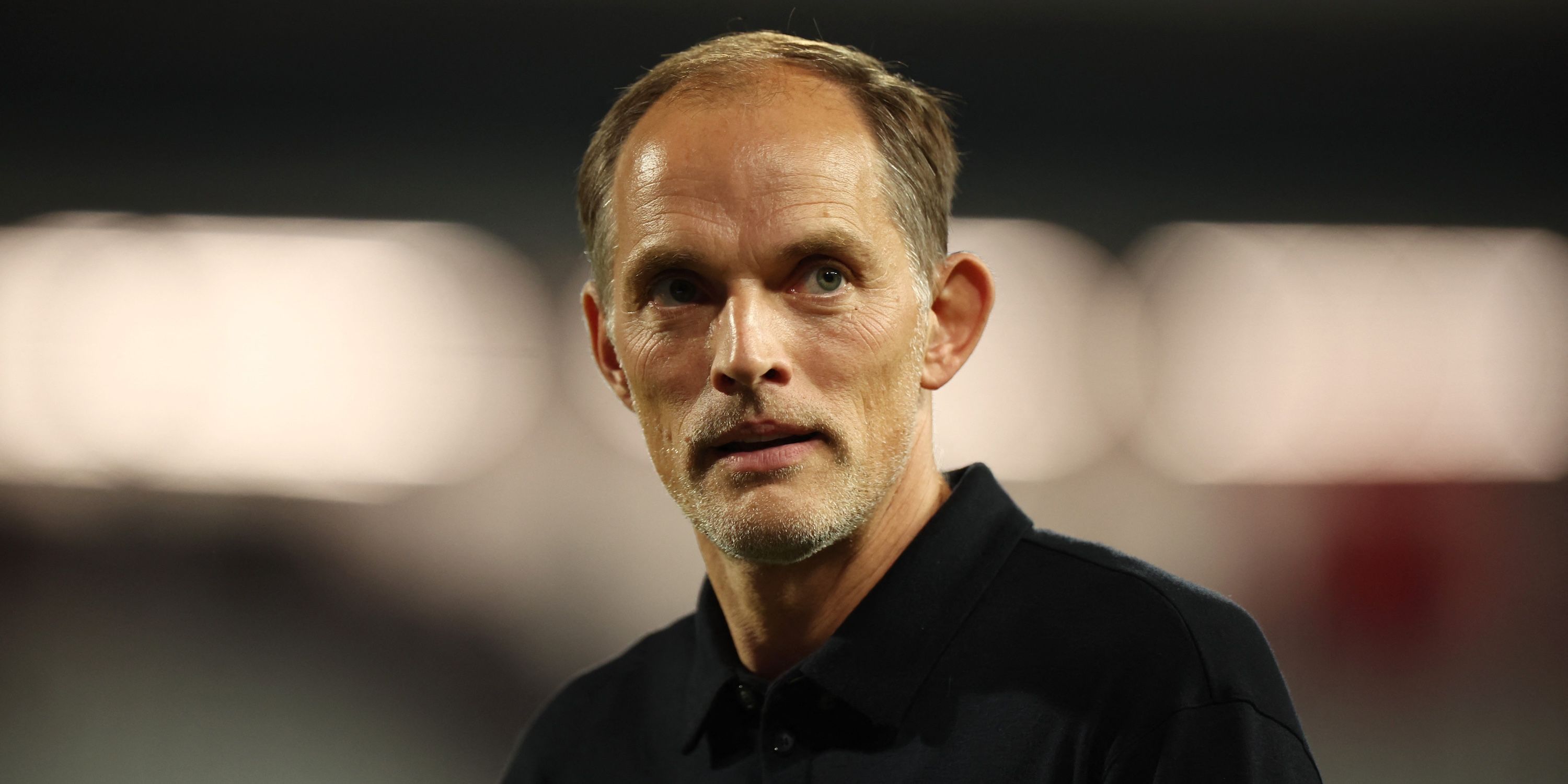 England manager Thomas Tuchel celebrates after the match