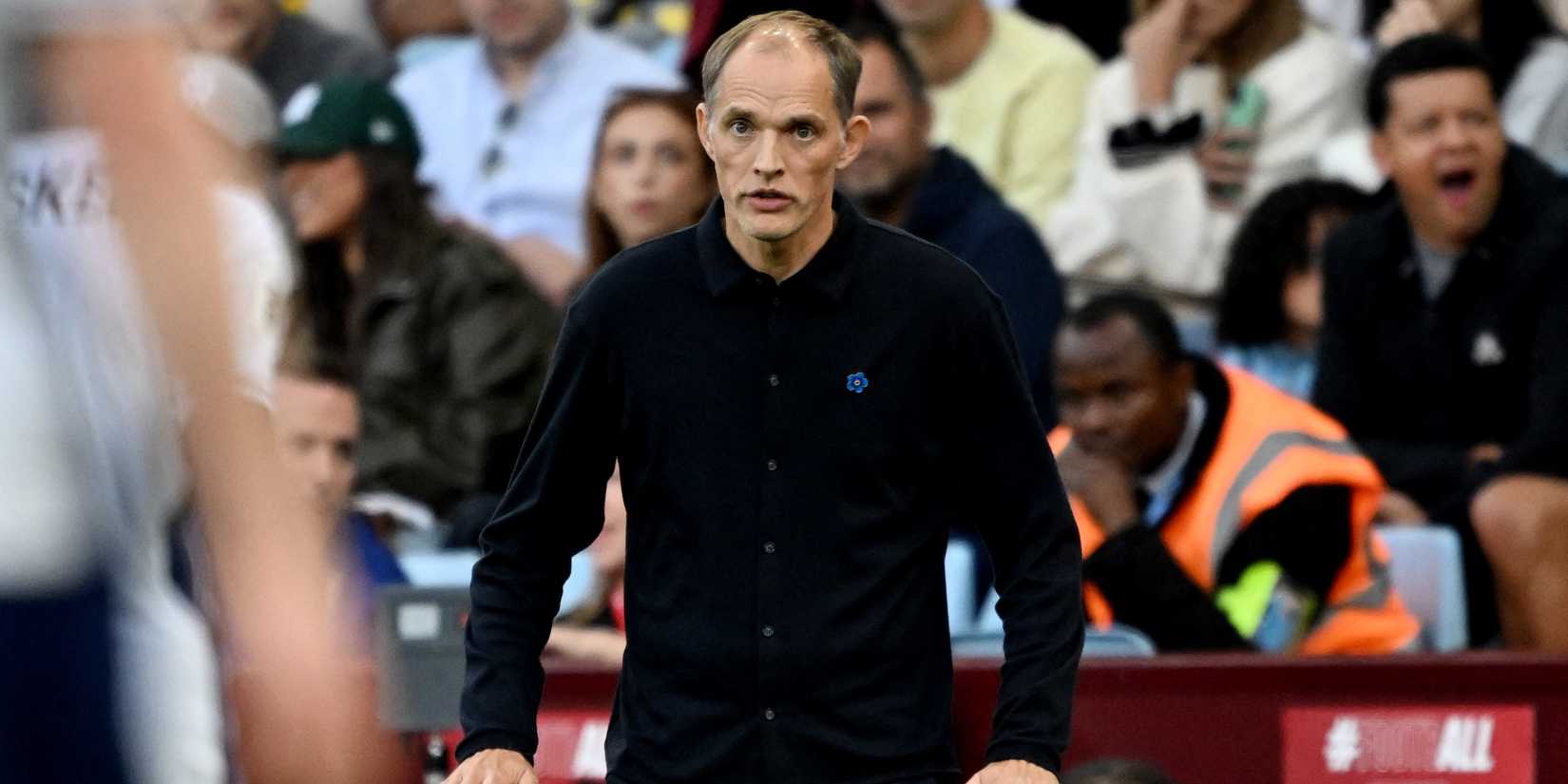 England manager Thomas Tuchel looks on