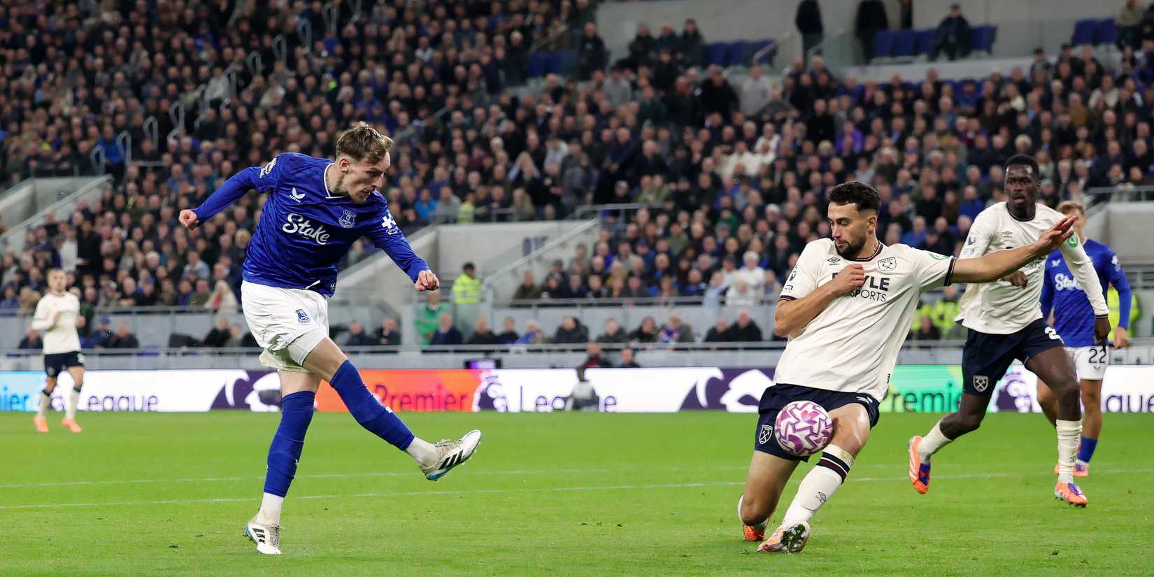 James Garner for Everton