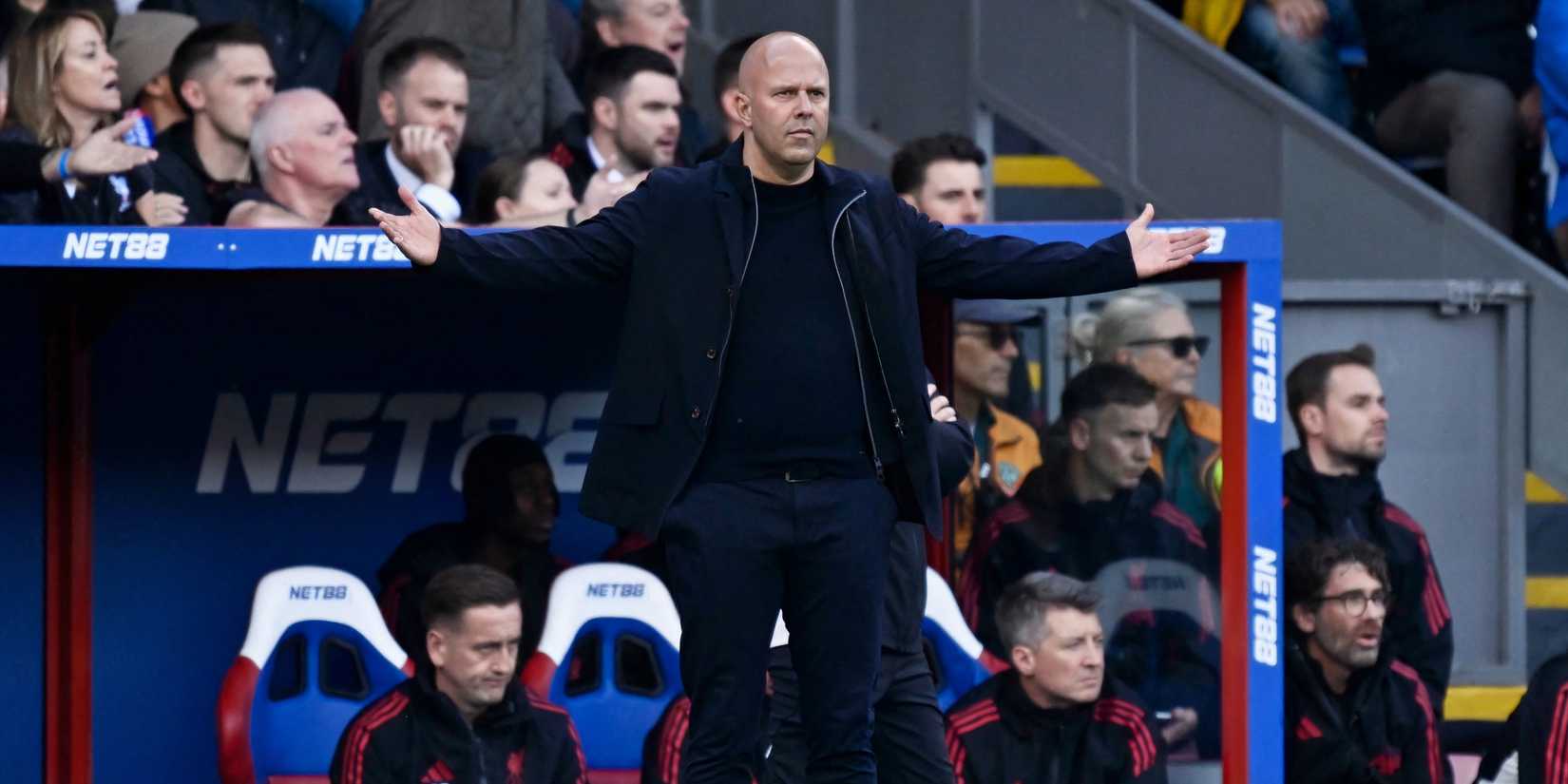 Arne Slot, técnico do Liverpool