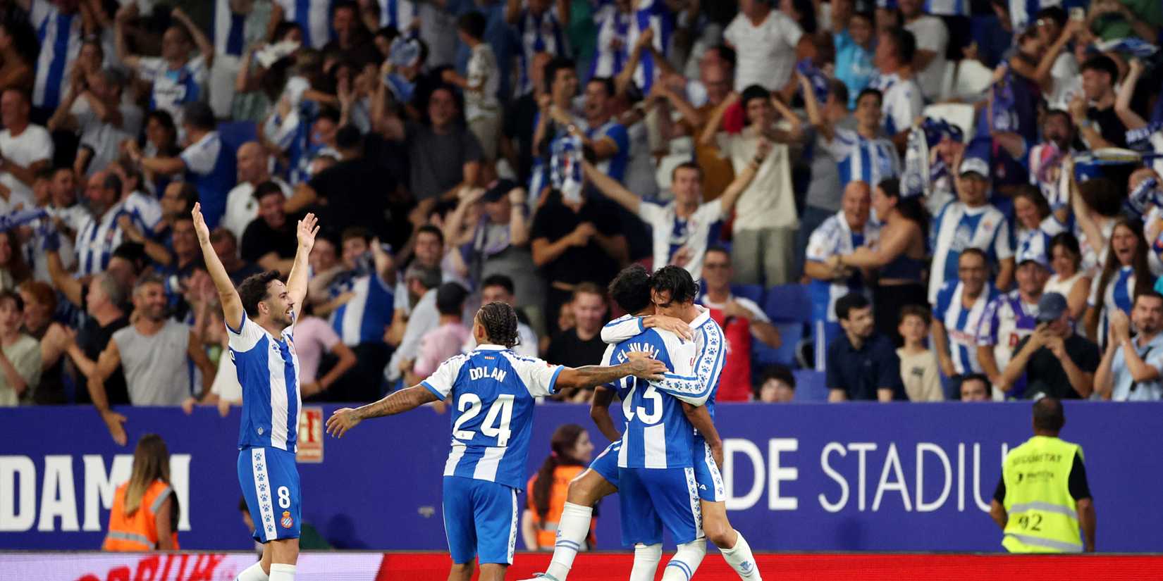 Правый защитник Эспаньола Омар Эль-Хилали