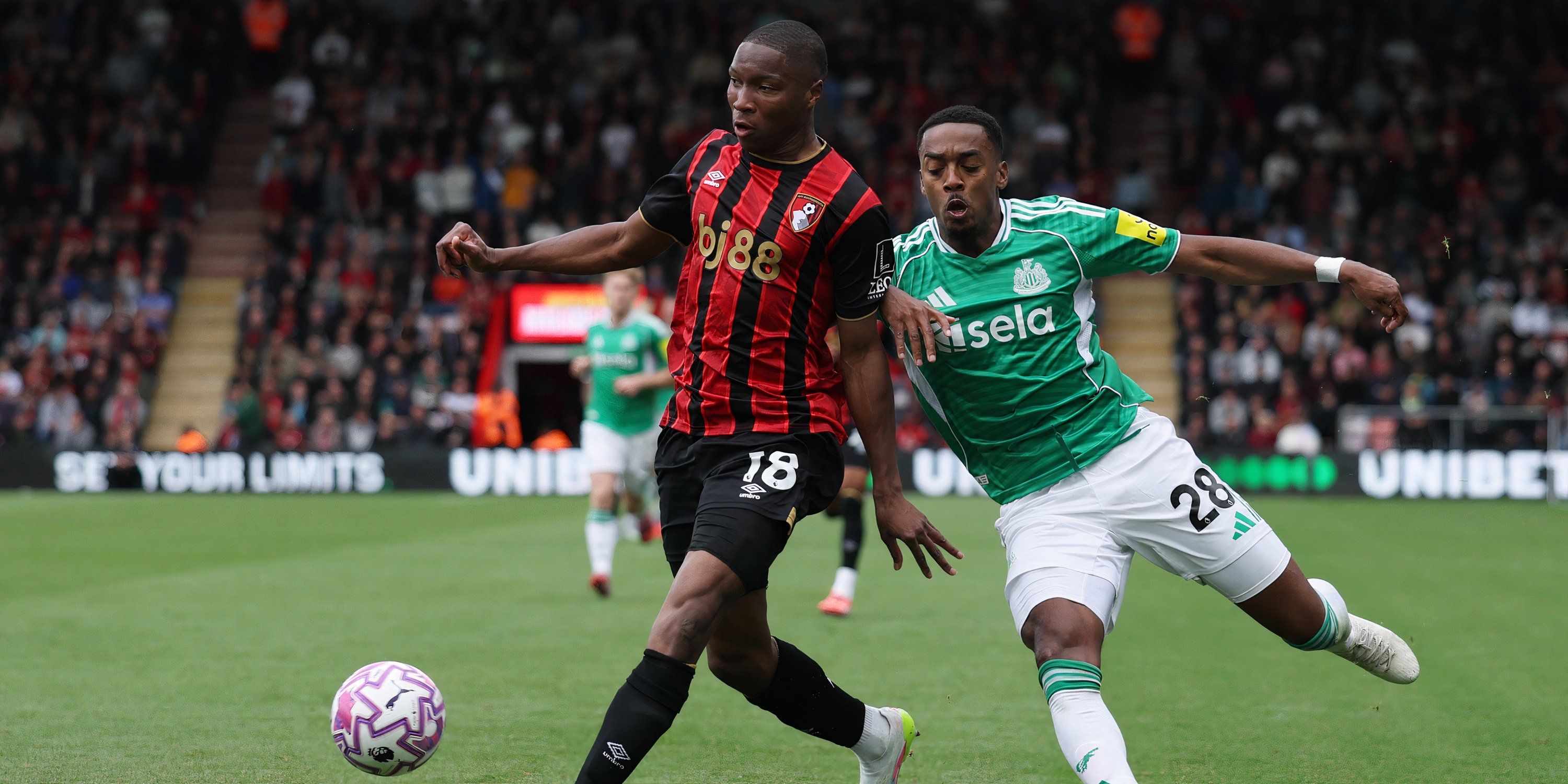 Команда Ньюкасла в атаке