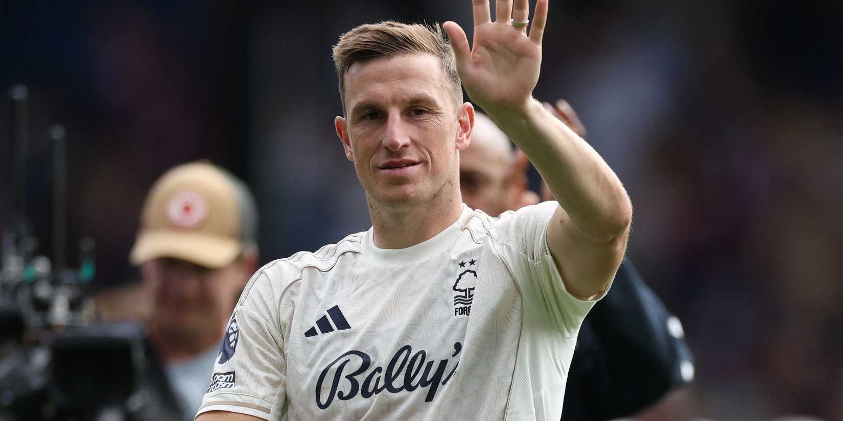 Nottingham Forest striker Chris Wood