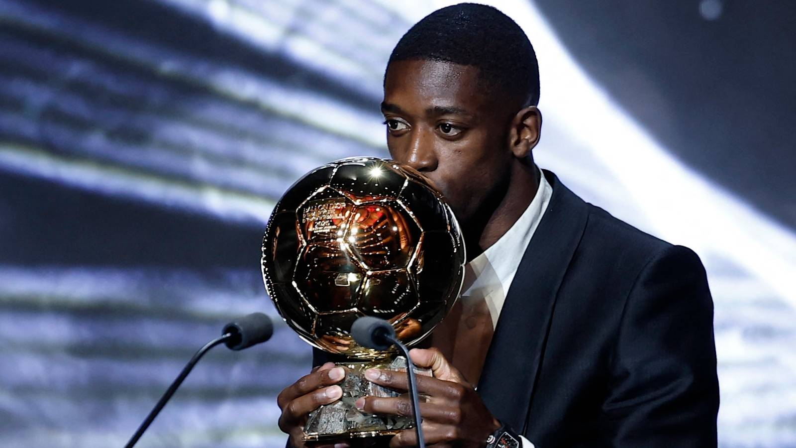 Ousmane Dembele grew up supporting Liverpool but Gerrard is not his favourite English player