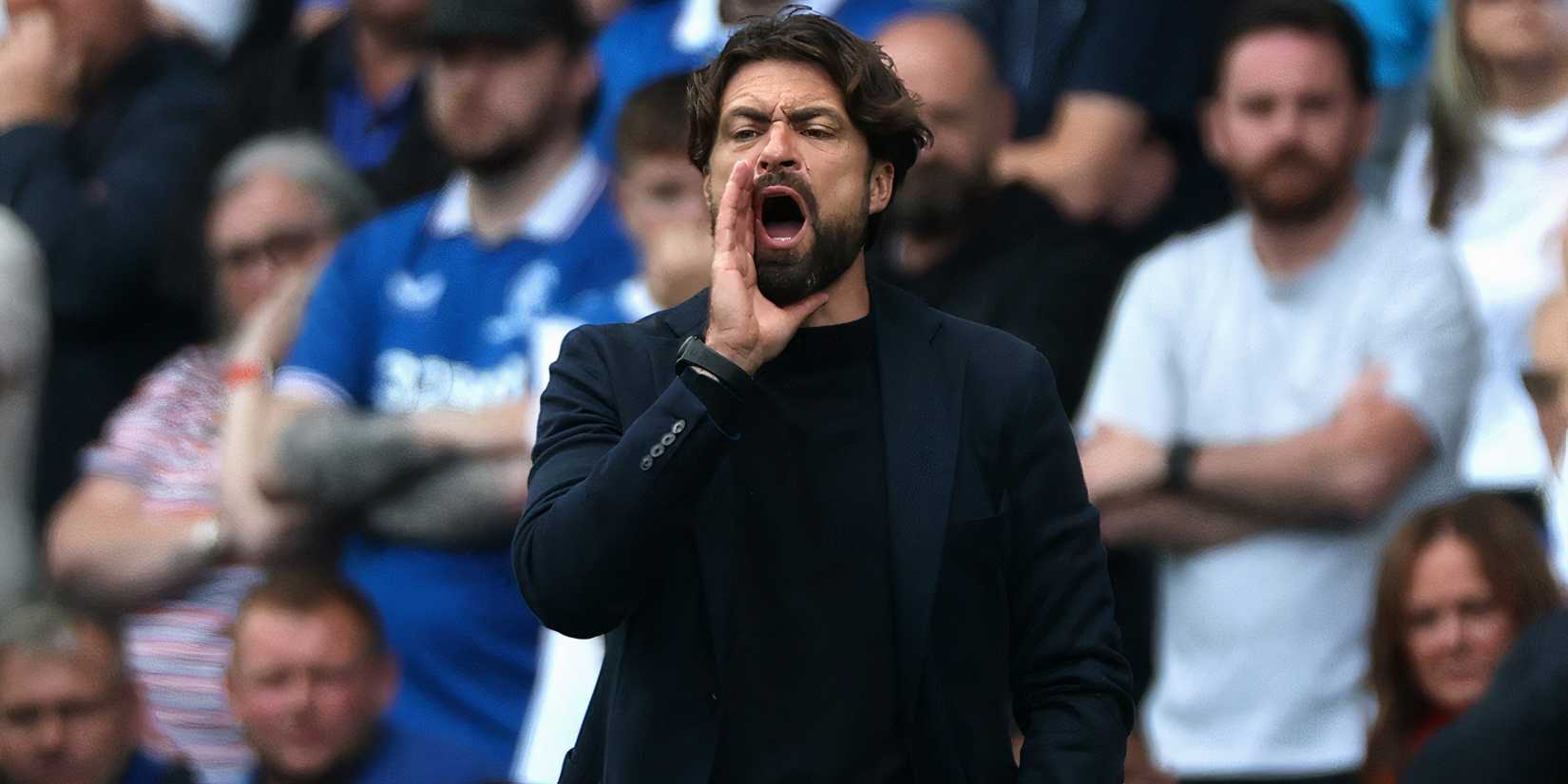 Rangers lost a version of Rothwell "like the sonnet" star-news.press/wp Russell-Martin-Rangers-Shout