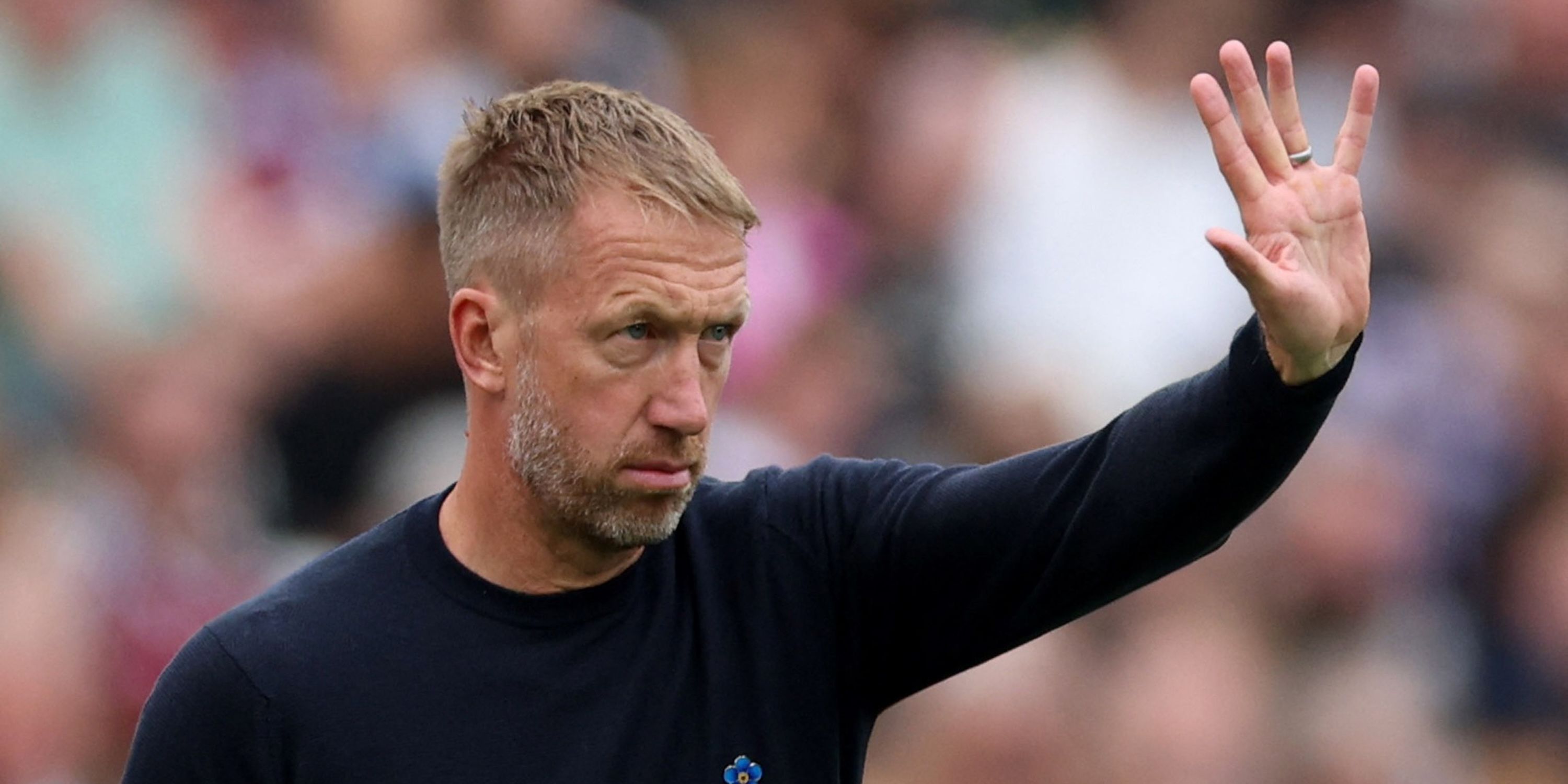 Менеджер `Вест Хэм Юнайтед` Грэм Поттер реагирует