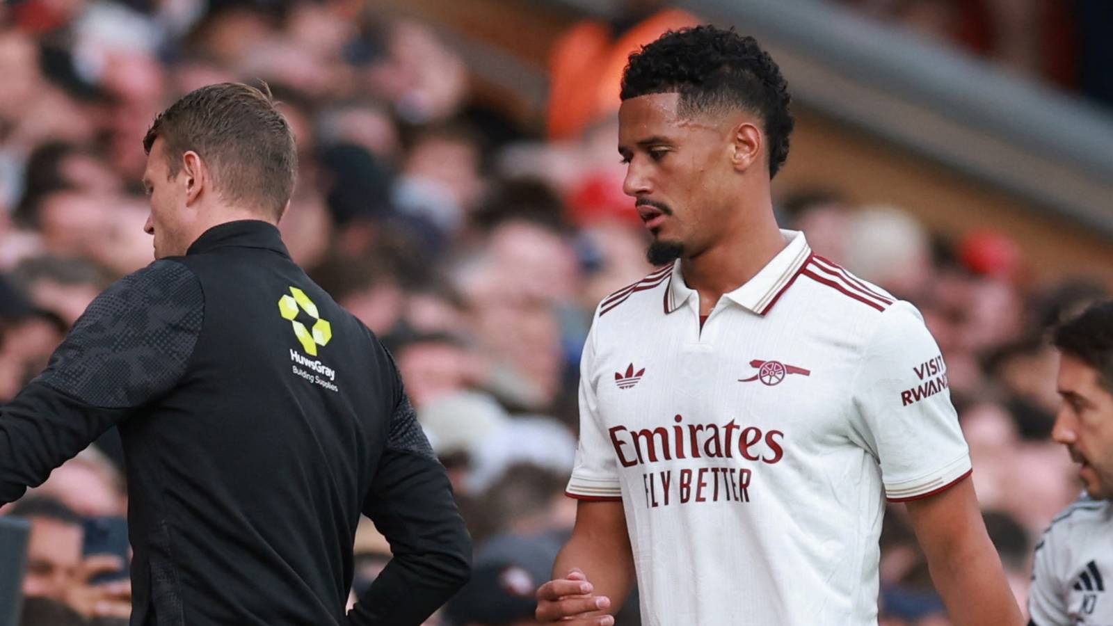 Arsenal set Real Madrid price tag after blunt Saliba reply to new contract  offer