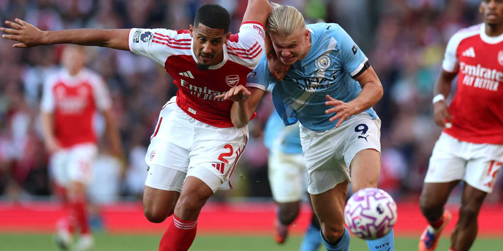 William Saliba no Arsenal, Premier League