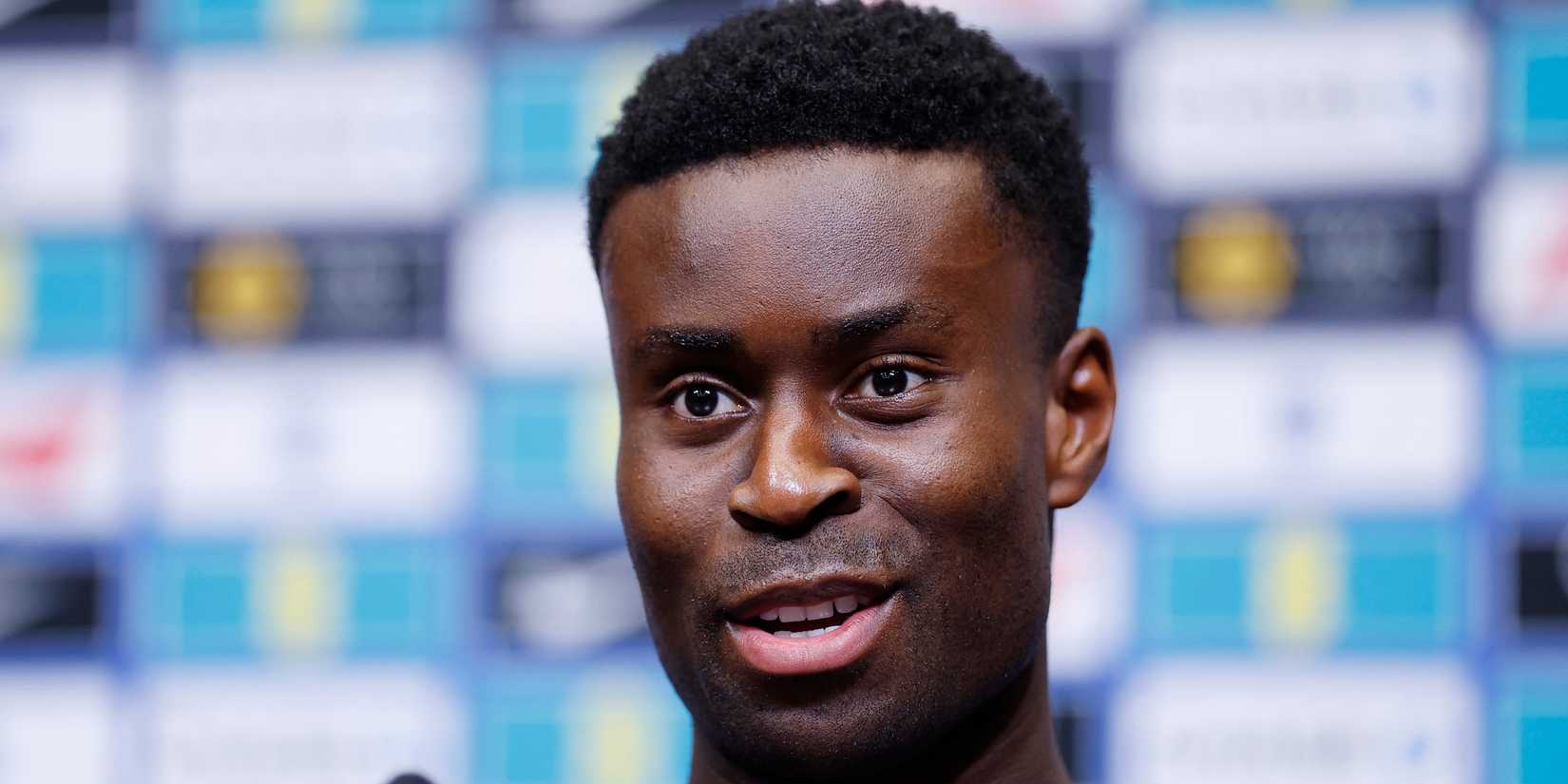 England's Marc Guehi during the press conference