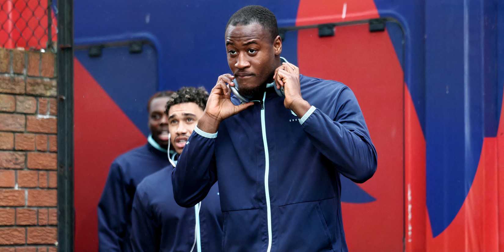 Everton striker Martin Sherif