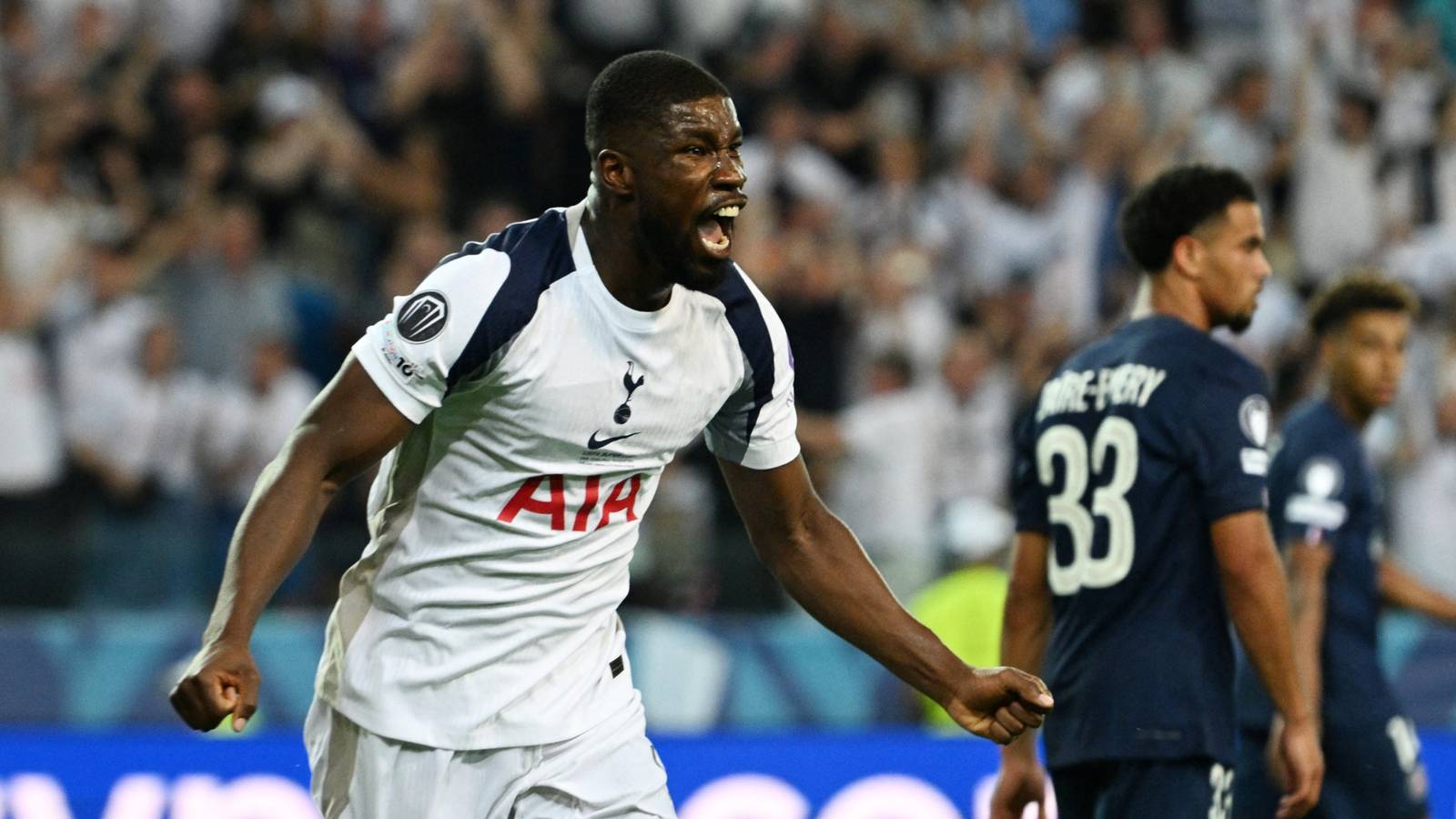 "Impressive" - Jamie Redknapp shares what he's spotted Kevin Danso doing at Tottenham