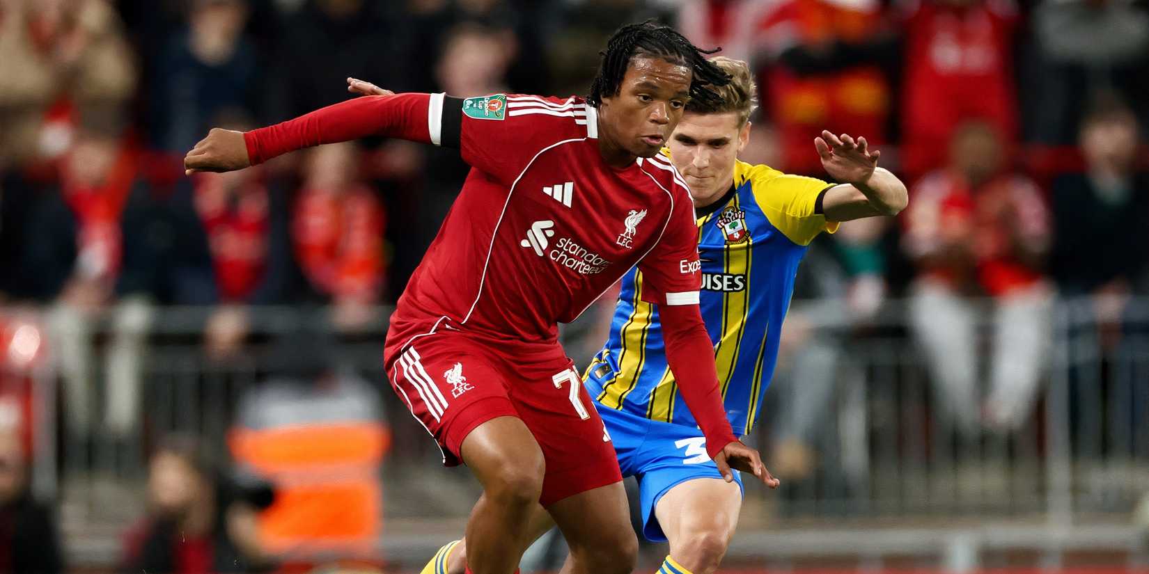 Liverpool winger Rio Ngumoha