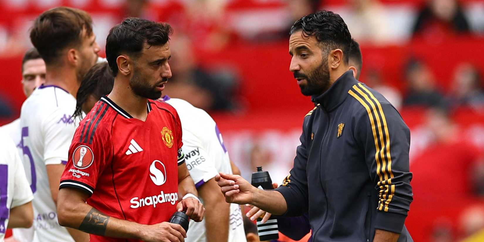 Bruno Fernandes and Ruben Amorim