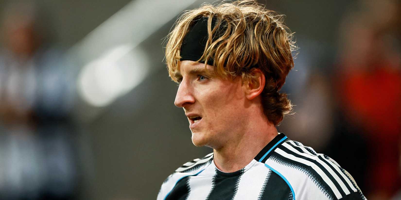 Newcastle winger Anthony Gordon