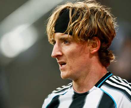 Newcastle winger Anthony Gordon