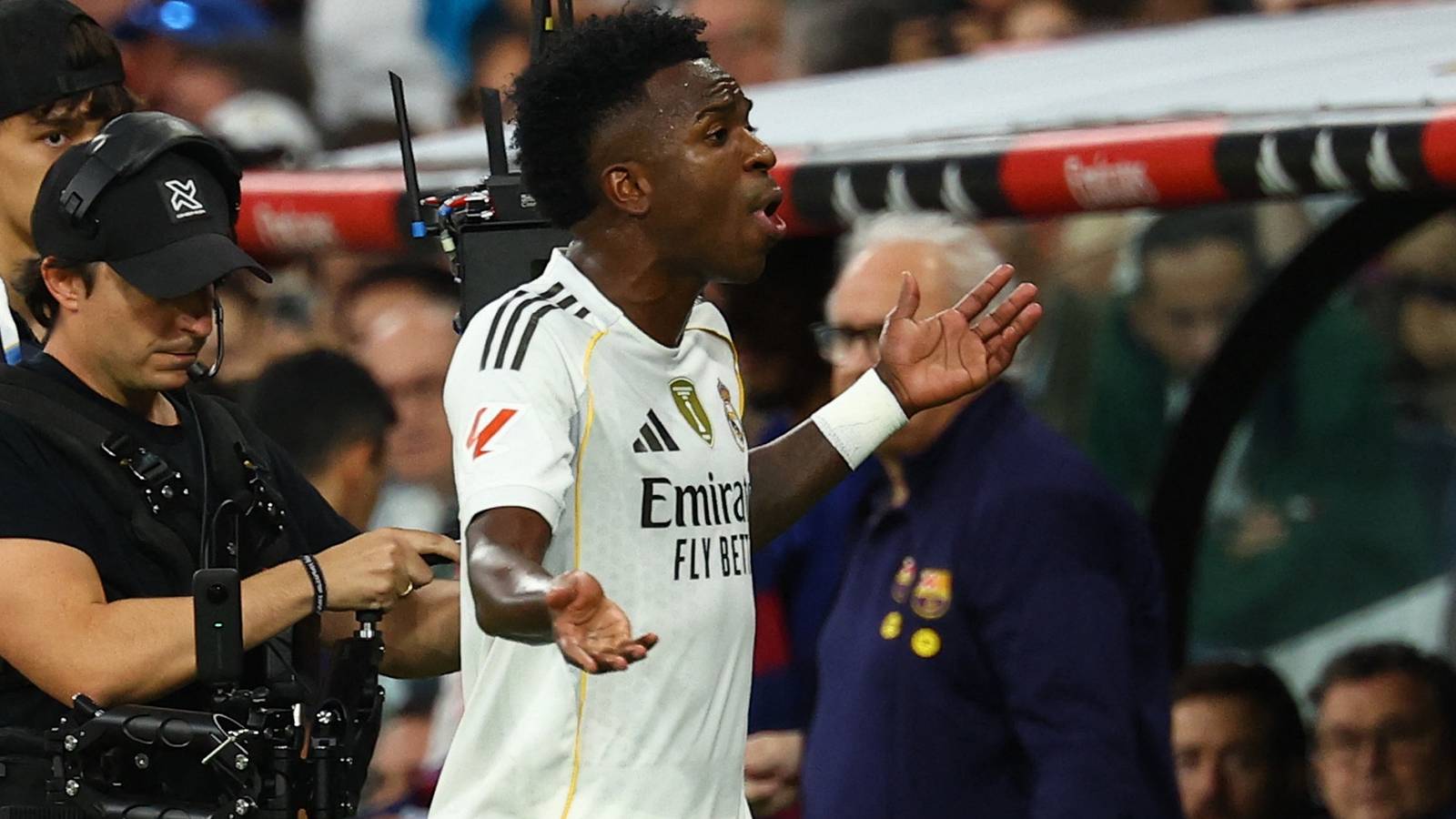 Man City now planning to make move for Vinicius Junior amid tension with Alonso