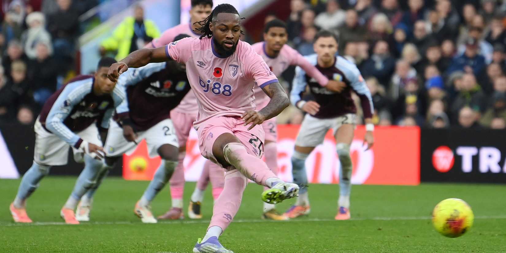 AFC Bournemouth's Antoine Semenyo misses a penalty 