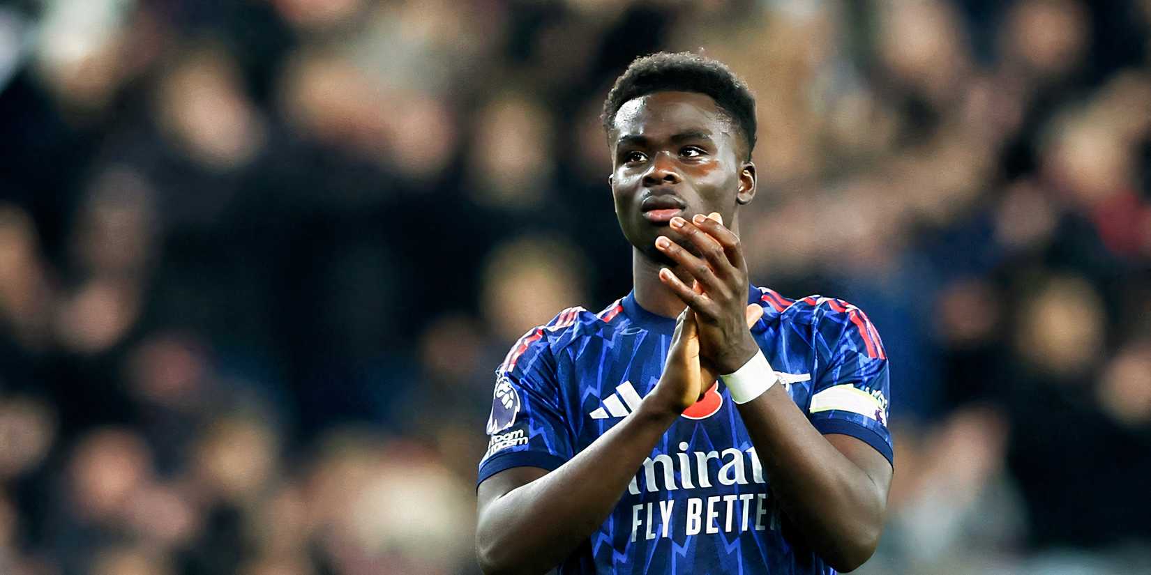 Arsenal's Bukayo Saka