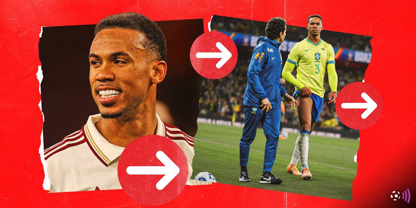 Infortunio di Gabriel Arsenal