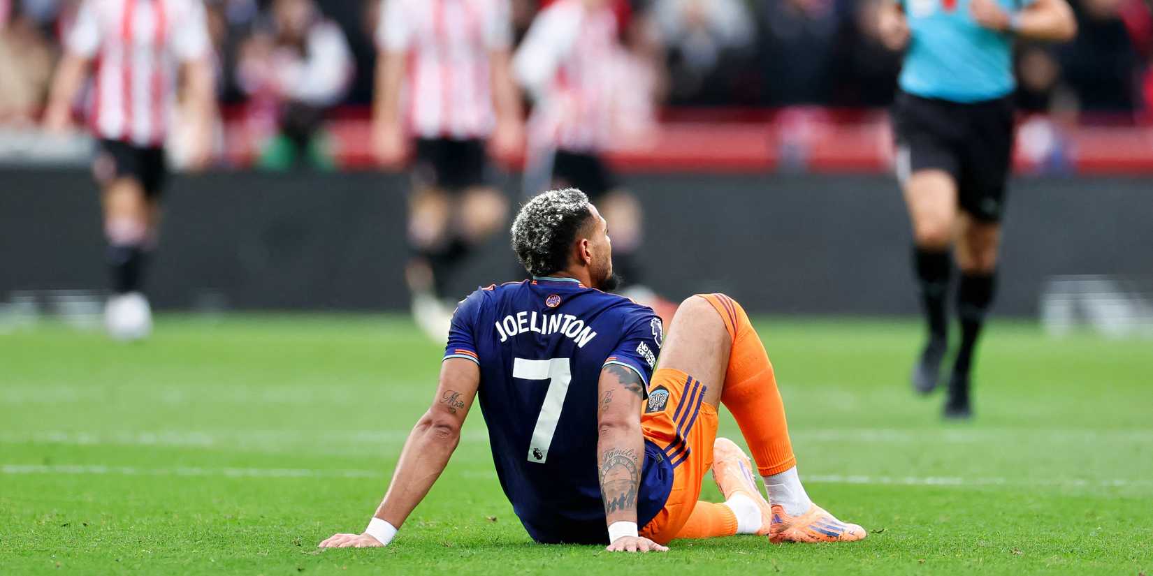 Joelinton is injured for Newcastle