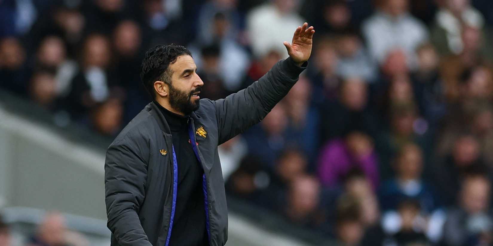 Manchester United manager Ruben Amorim