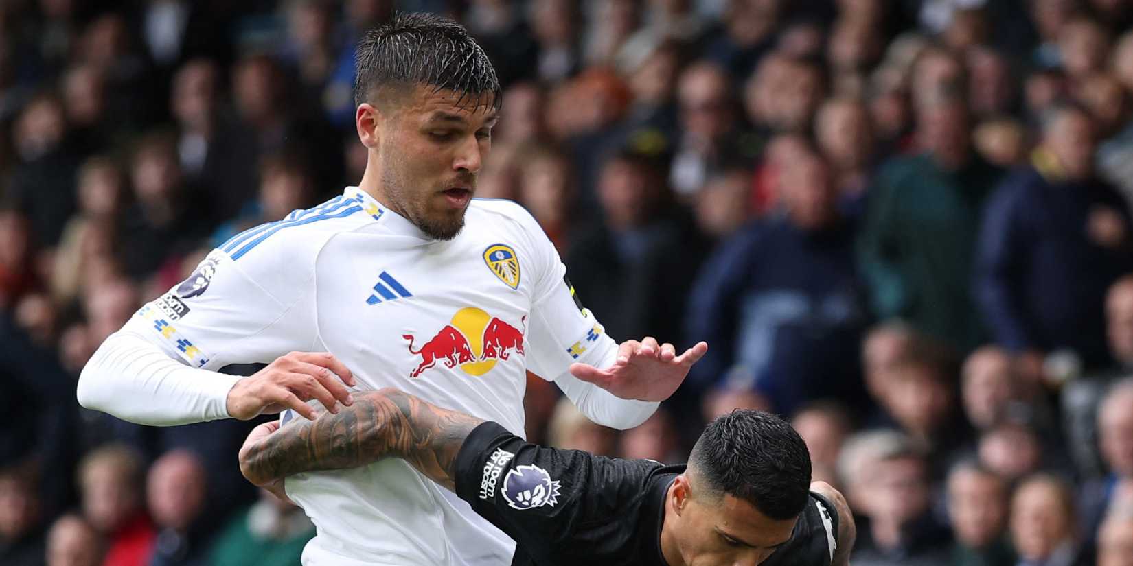 Leeds United striker Joel Piroe