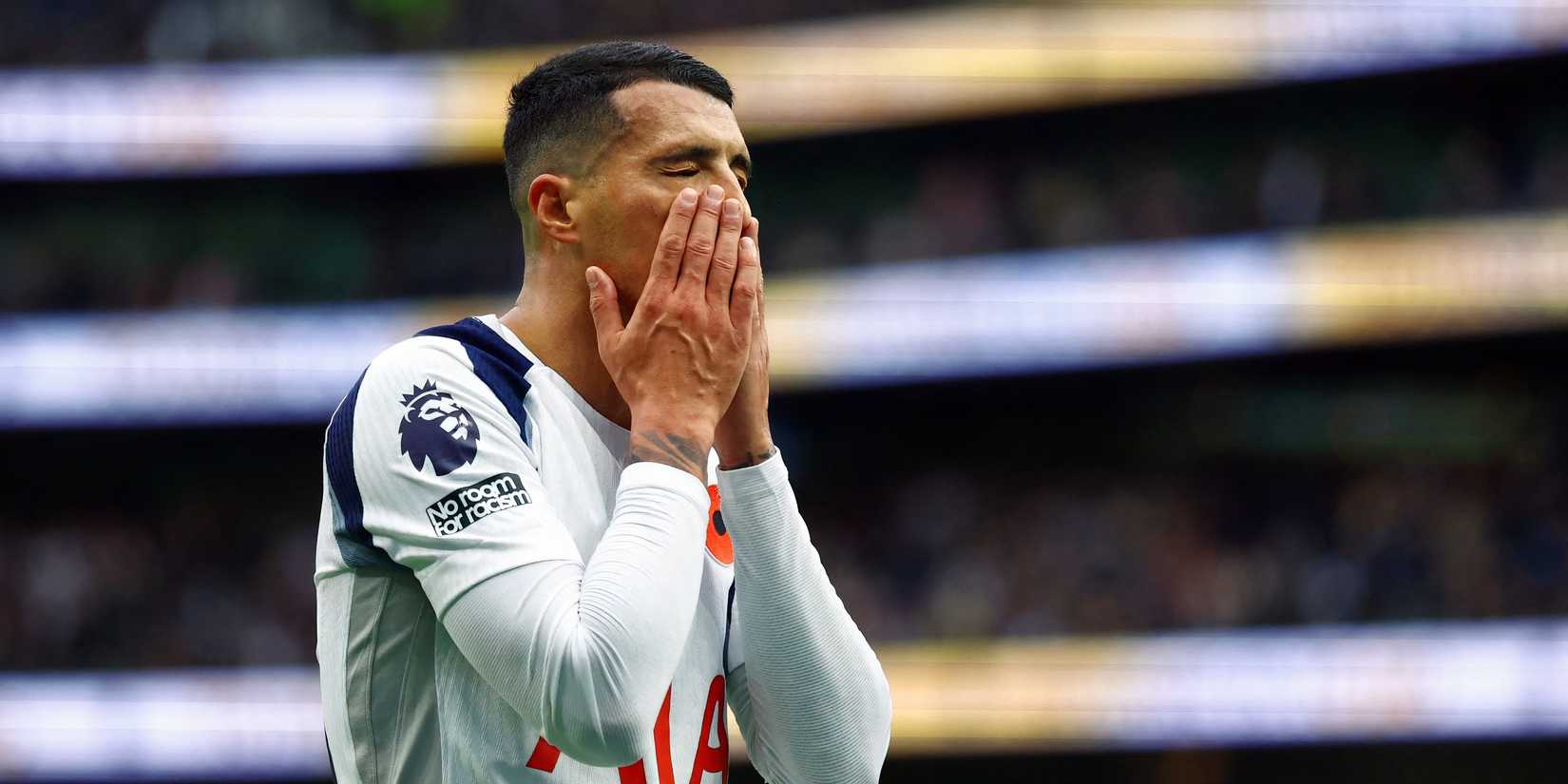 Pedro Porro looks dejected -1