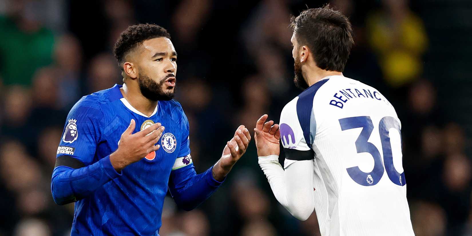 Reece James and Rodrigo Bentancur