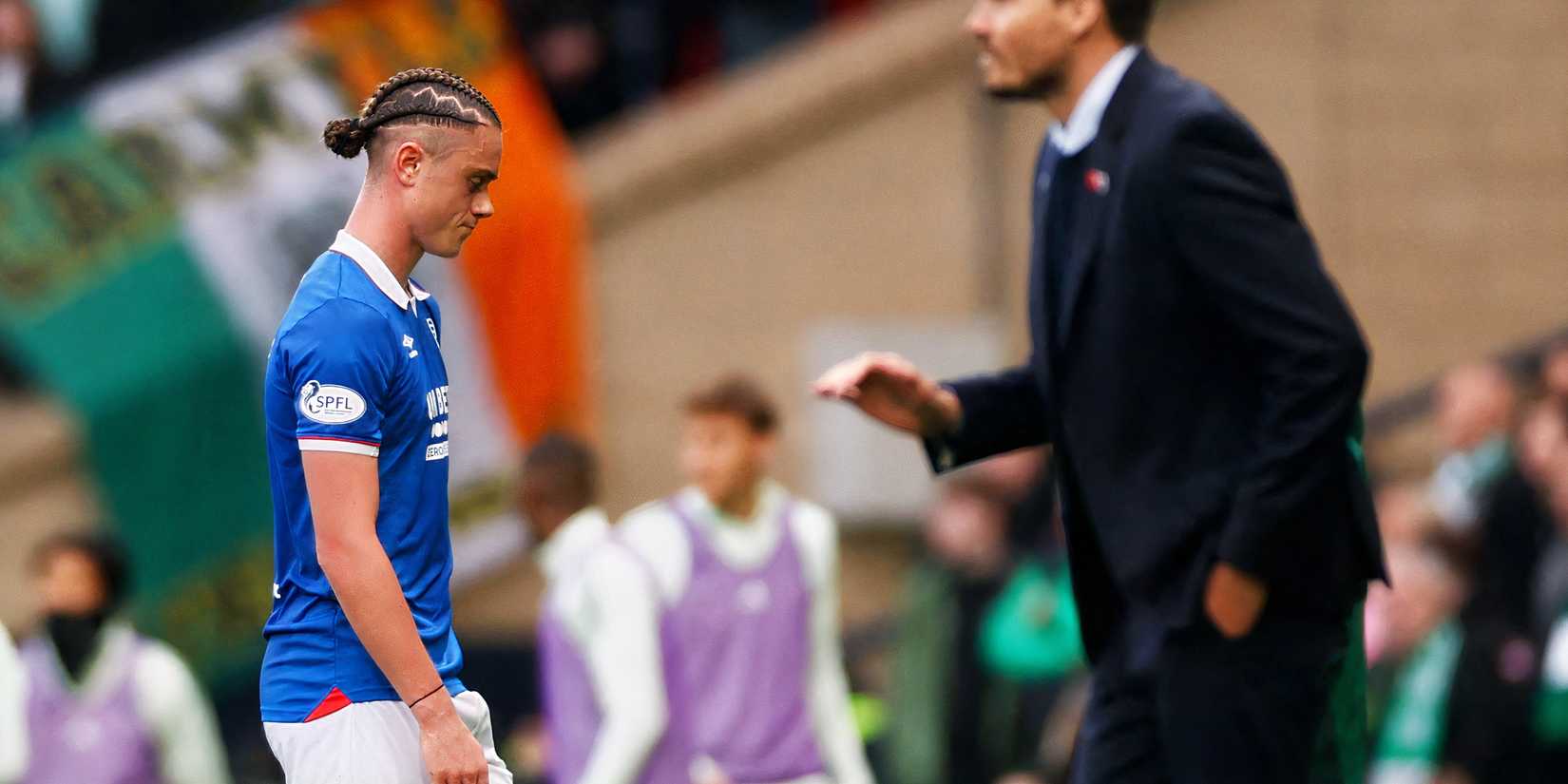 thelo-aasgaard-rangers-red-card