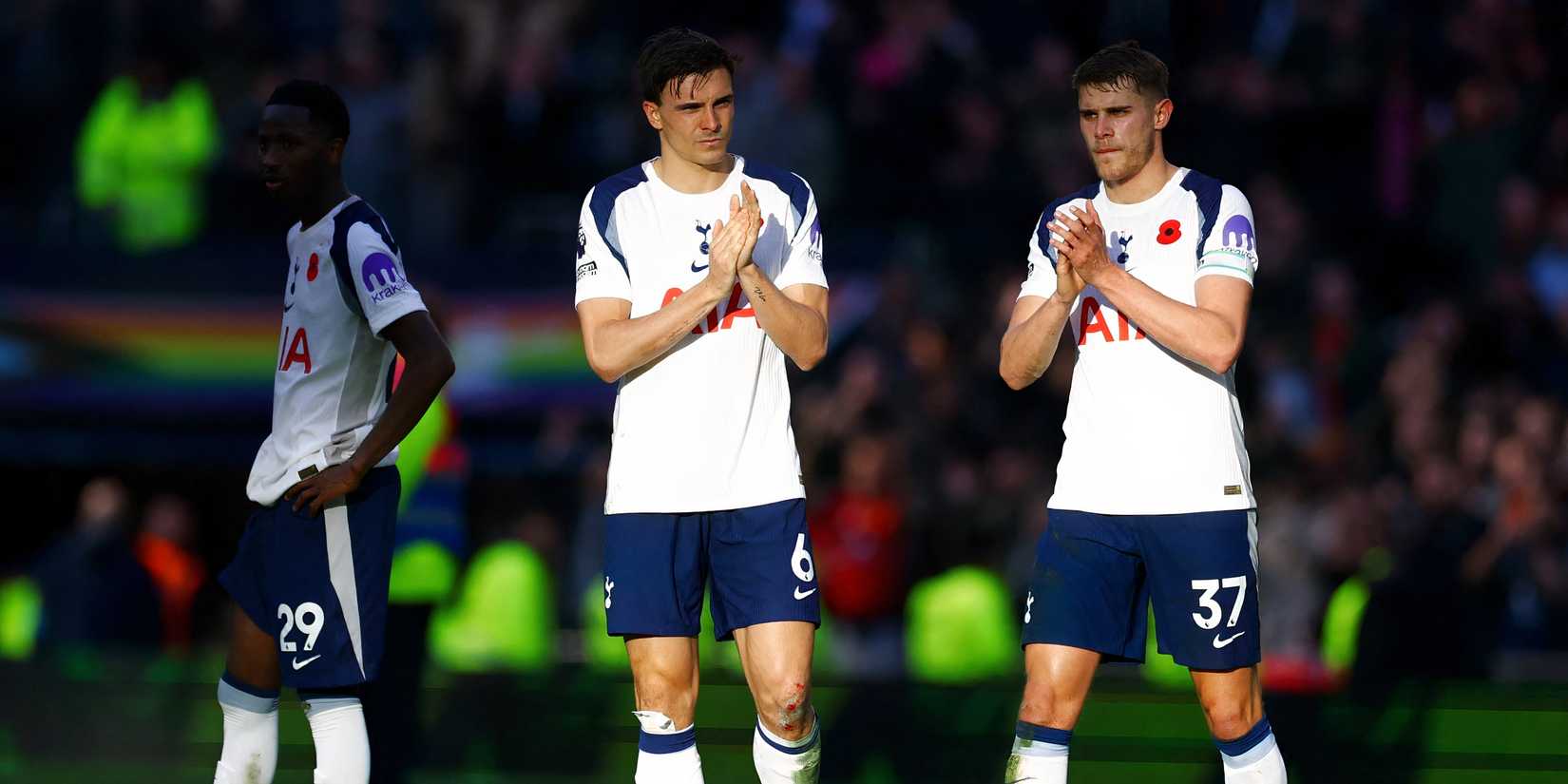Tottenham's Joao Palhinha and Micky van de Ven