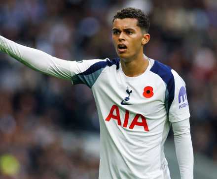 Tottenham winger Brennan Johnson