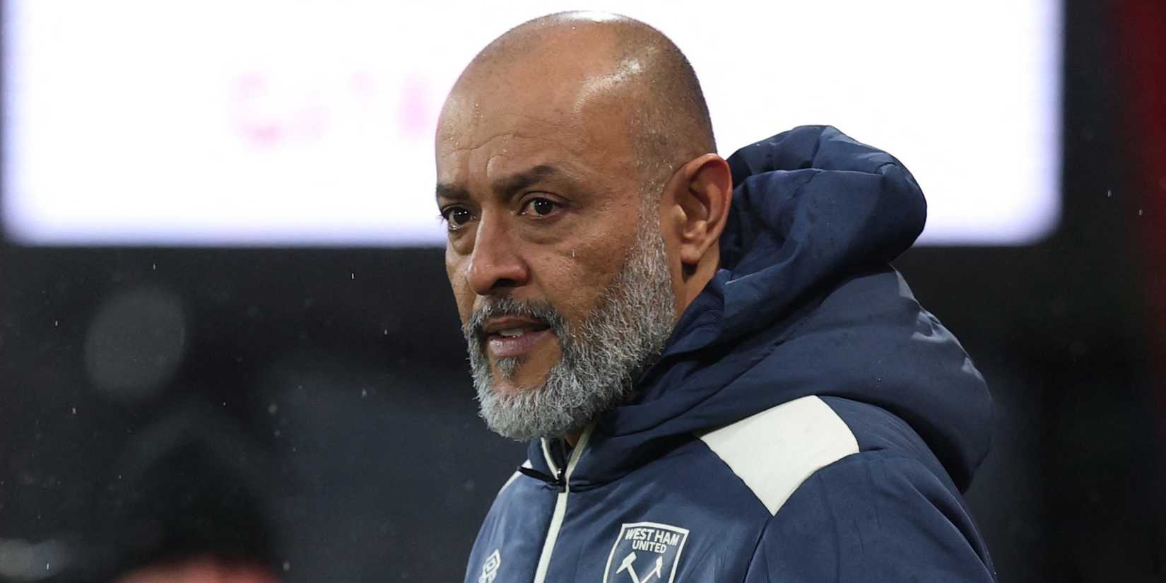 West Ham United manager Nuno Espirito Santo before the match