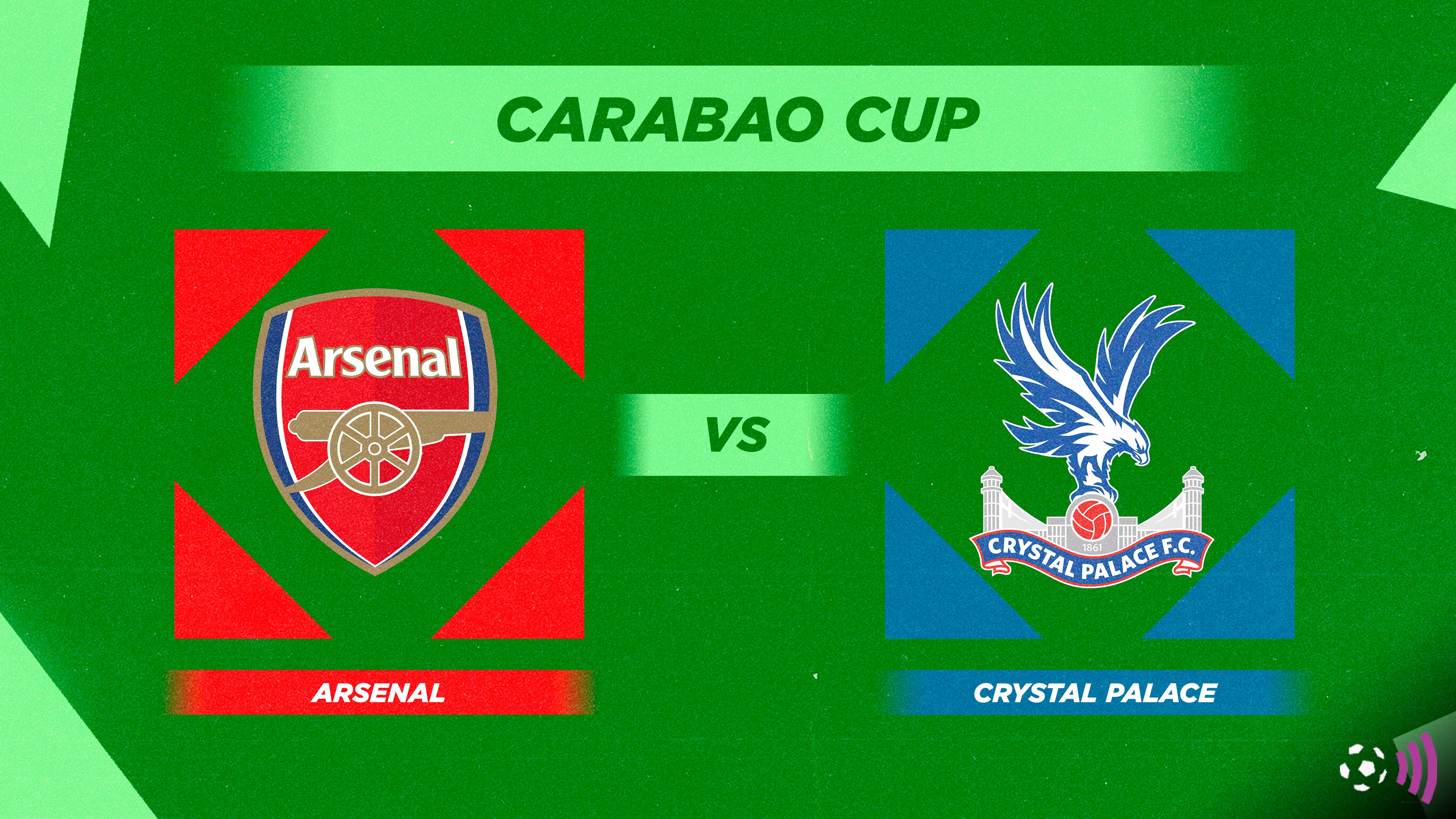 Arsenal Crystal Palace Carabao Cup