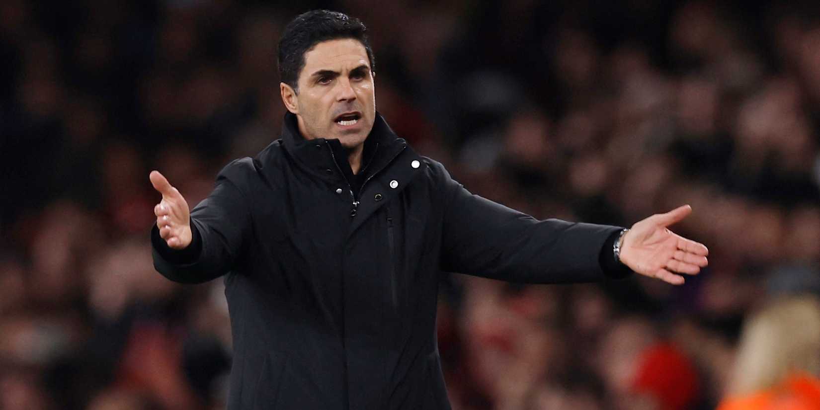 Arsenal head coach Mikel Arteta