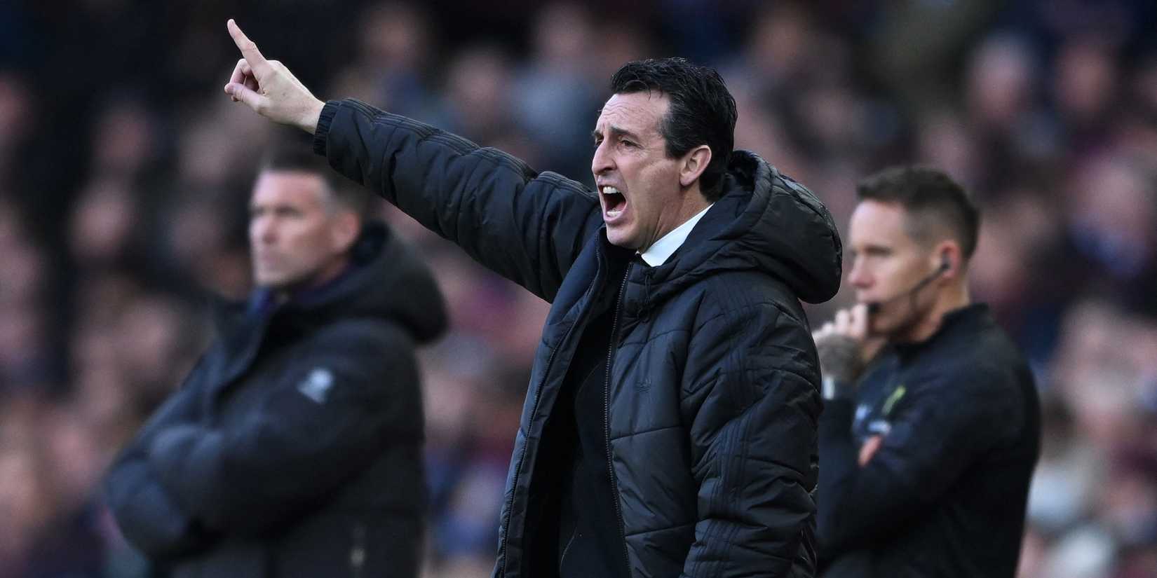 Aston Villa manager Unai Emery -1