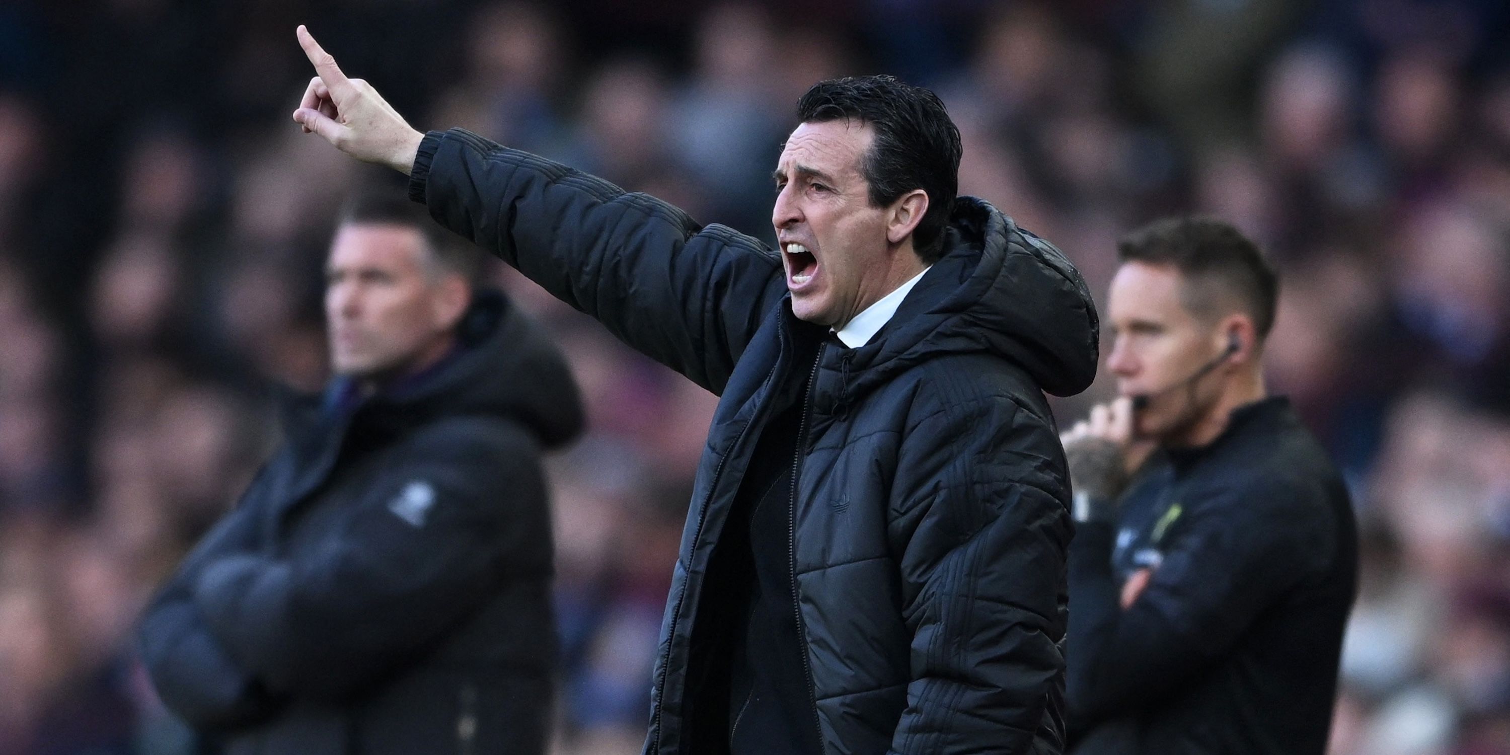 Aston Villa manager Unai Emery 