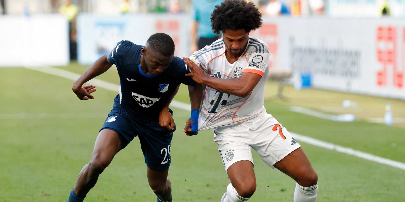 Bazoumana Toure in action for Hoffenheim 