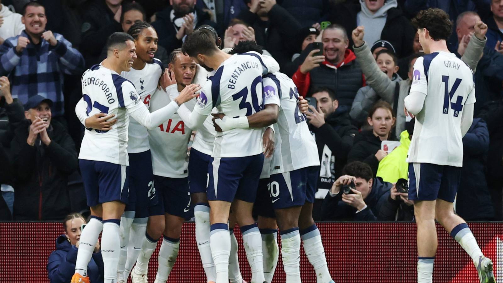 Pedro Porro 'could leave Tottenham' as Man City open talks with his camp