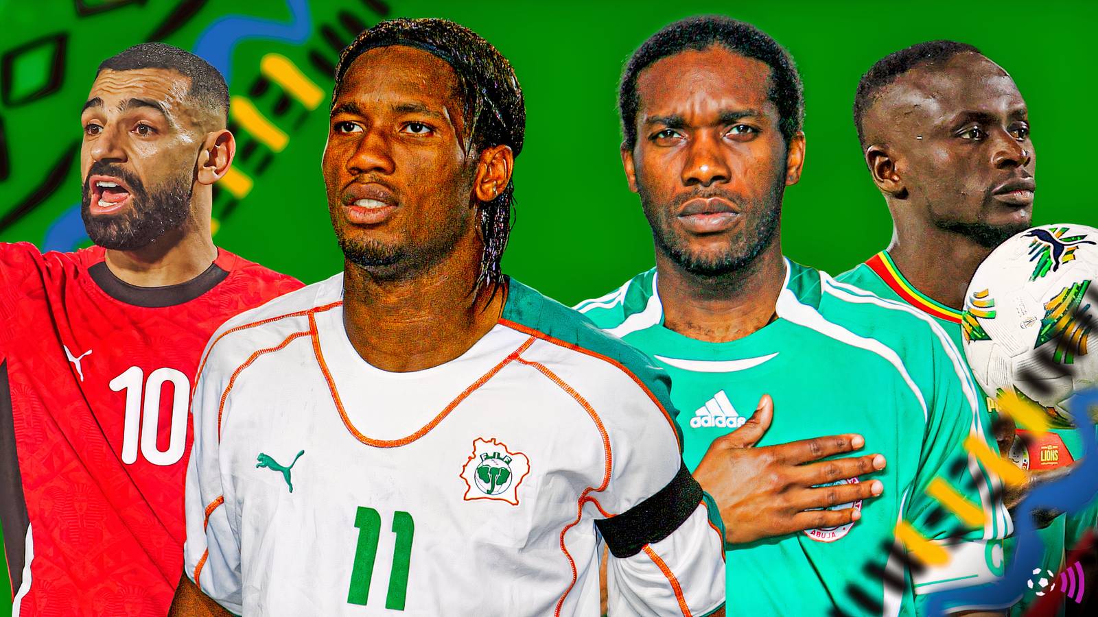 Africa's Greatest Footballers of the 21st Century Ranked