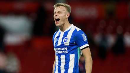 Jan Paul van Hecke of Brighton