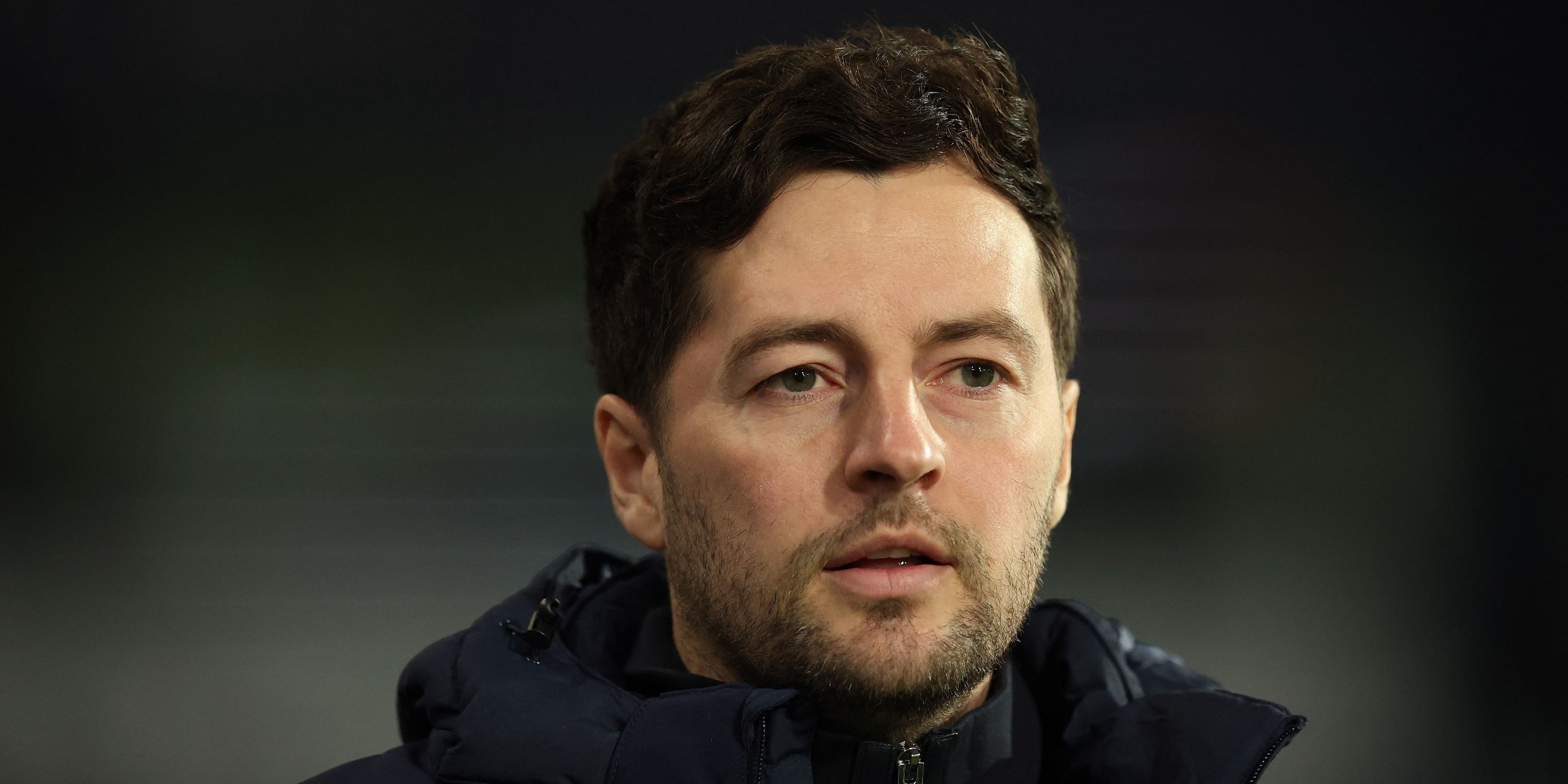 West Bromwich Albion manager Ryan Mason before the match