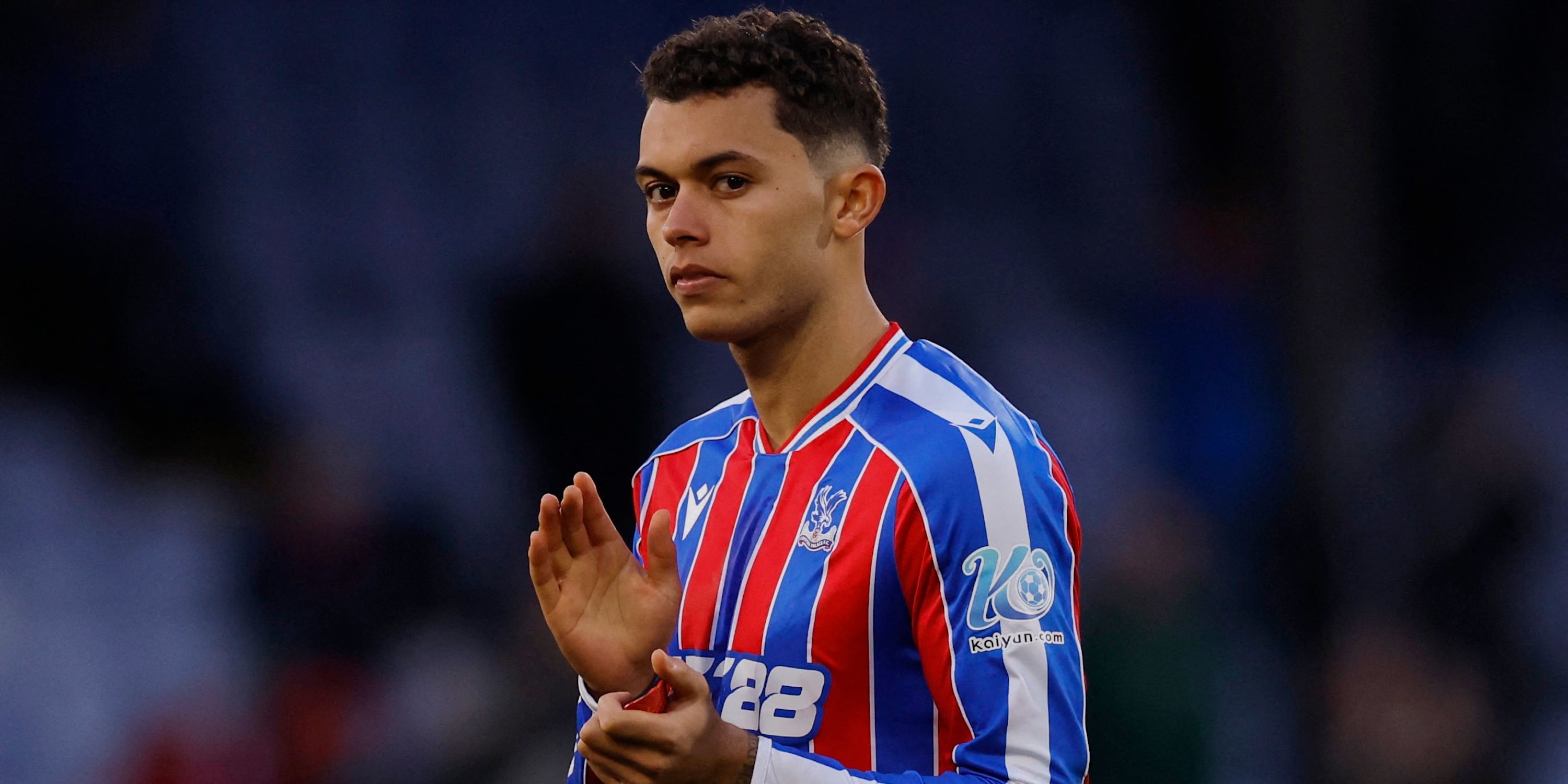 Brennan Johnson, do Crystal Palace, parecia chateado após o jogo