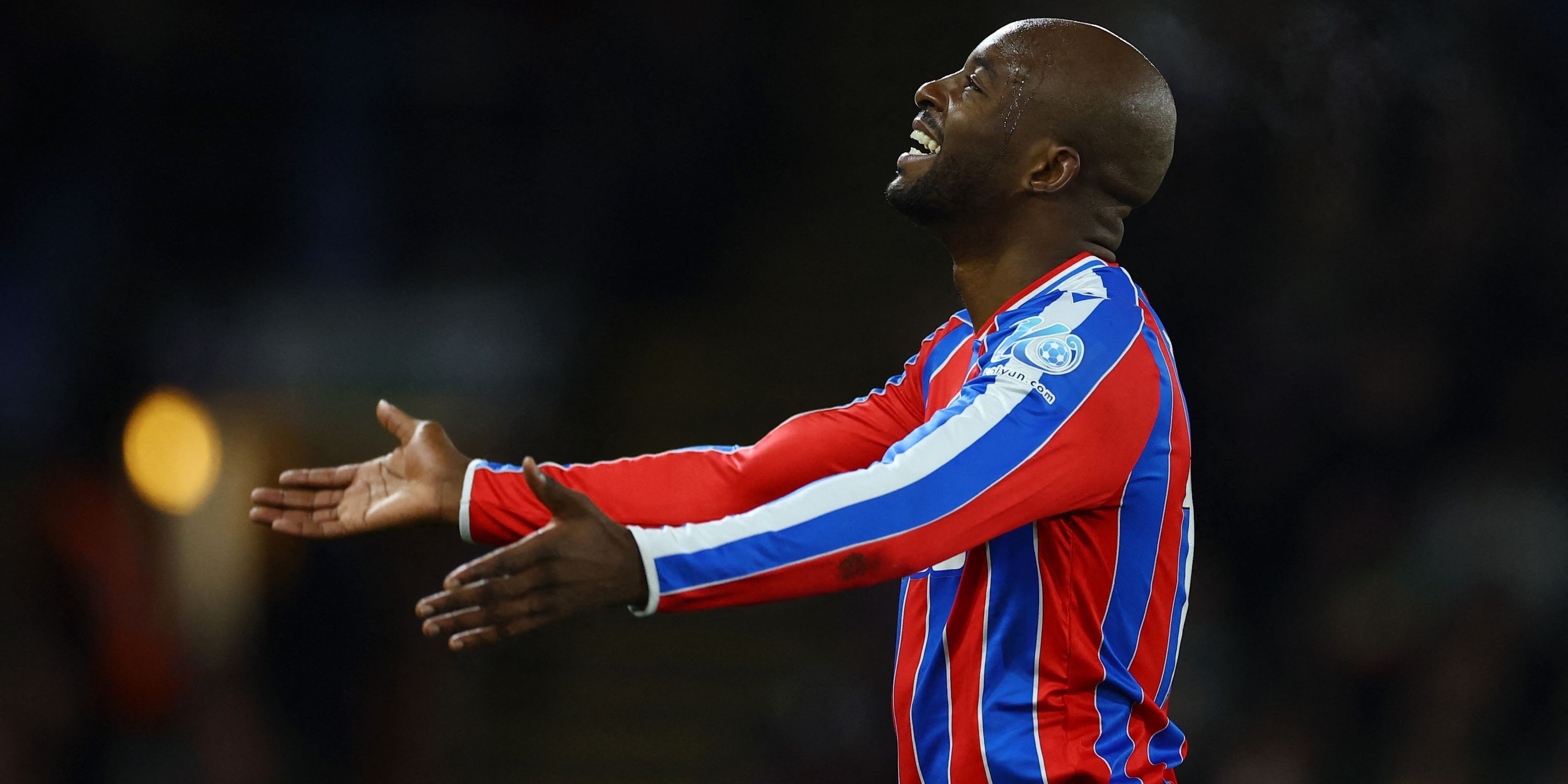 Jean-Philippe Mateta del Crystal Palace reacciona