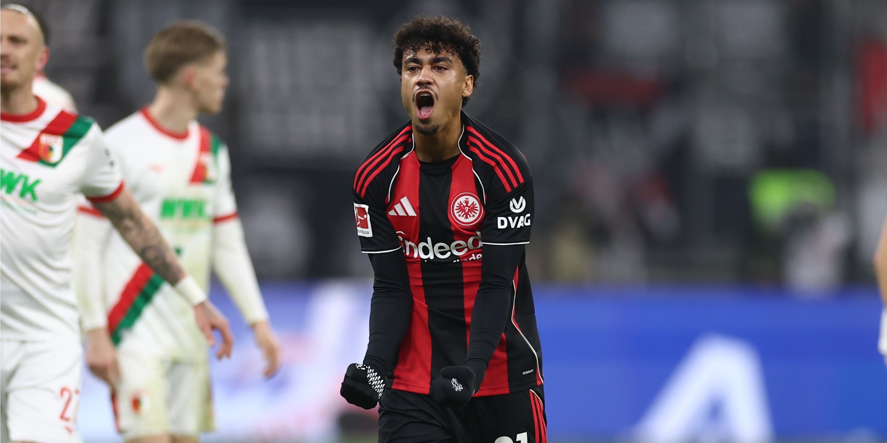 Eintracht Frankfurt defender Nathaniel Brown