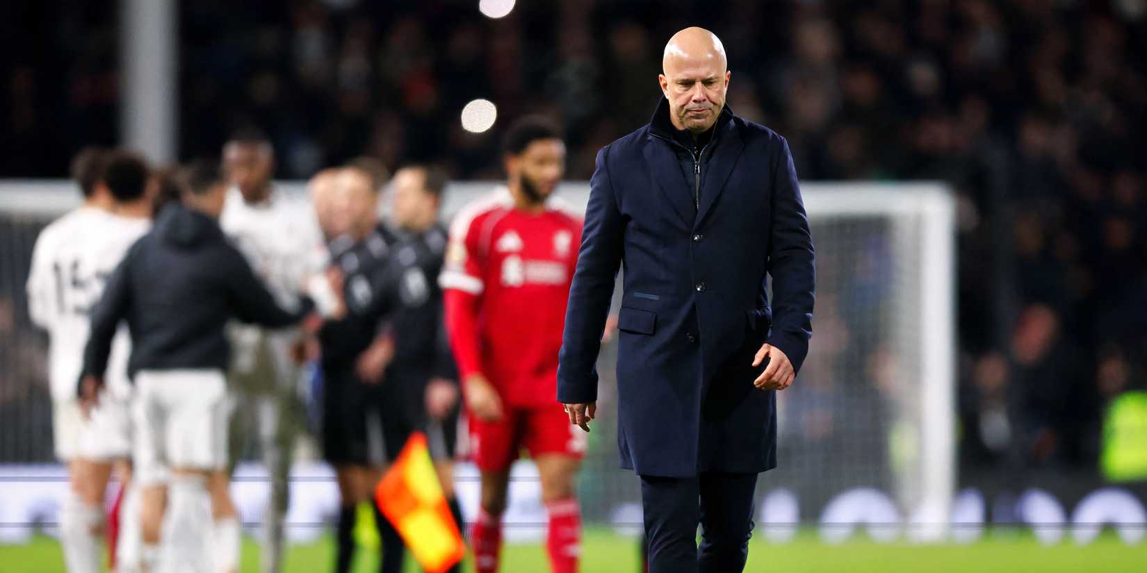 Liverpool head coach Arne Slot