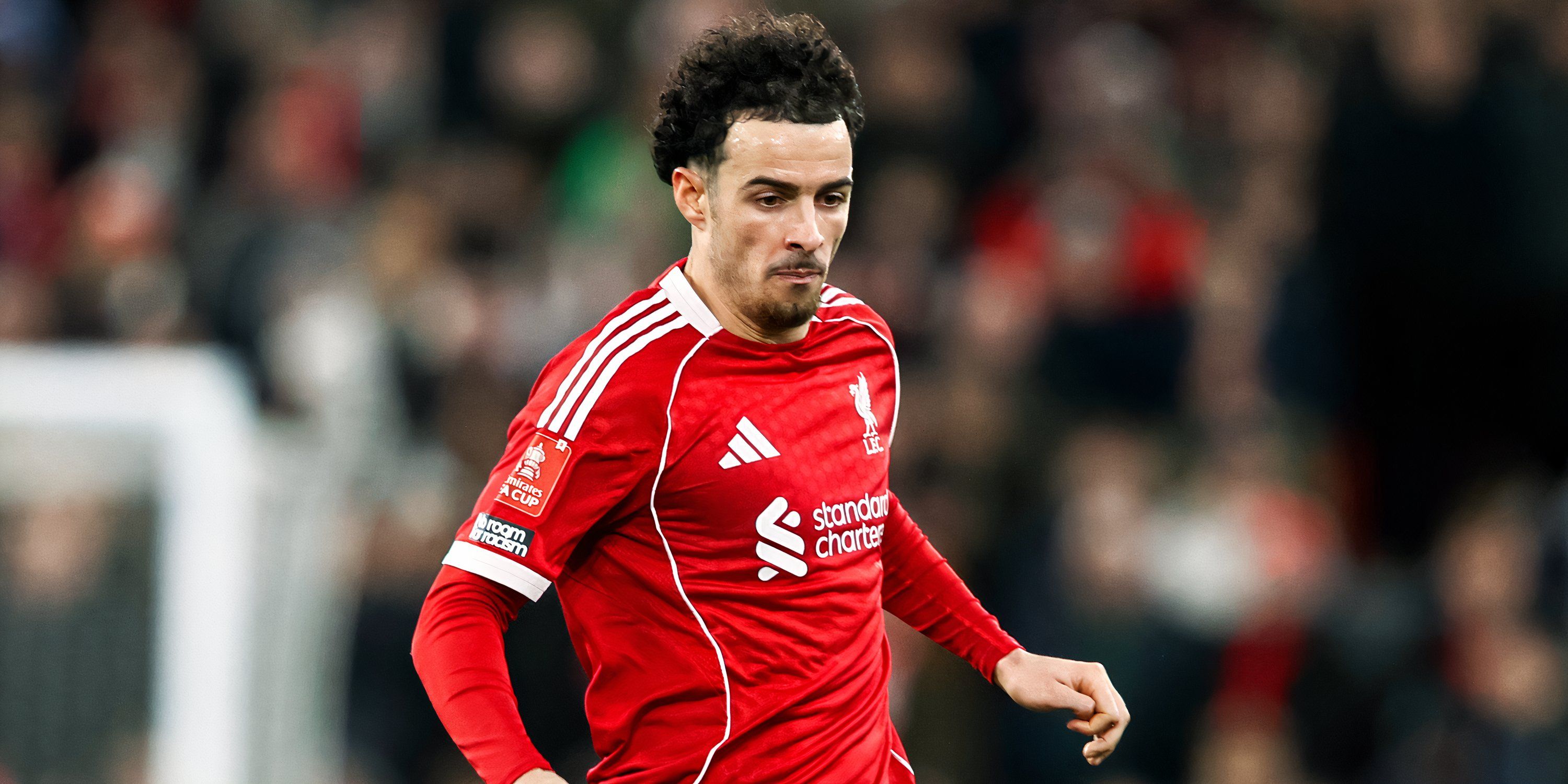 Liverpool midfielder Curtis Jones