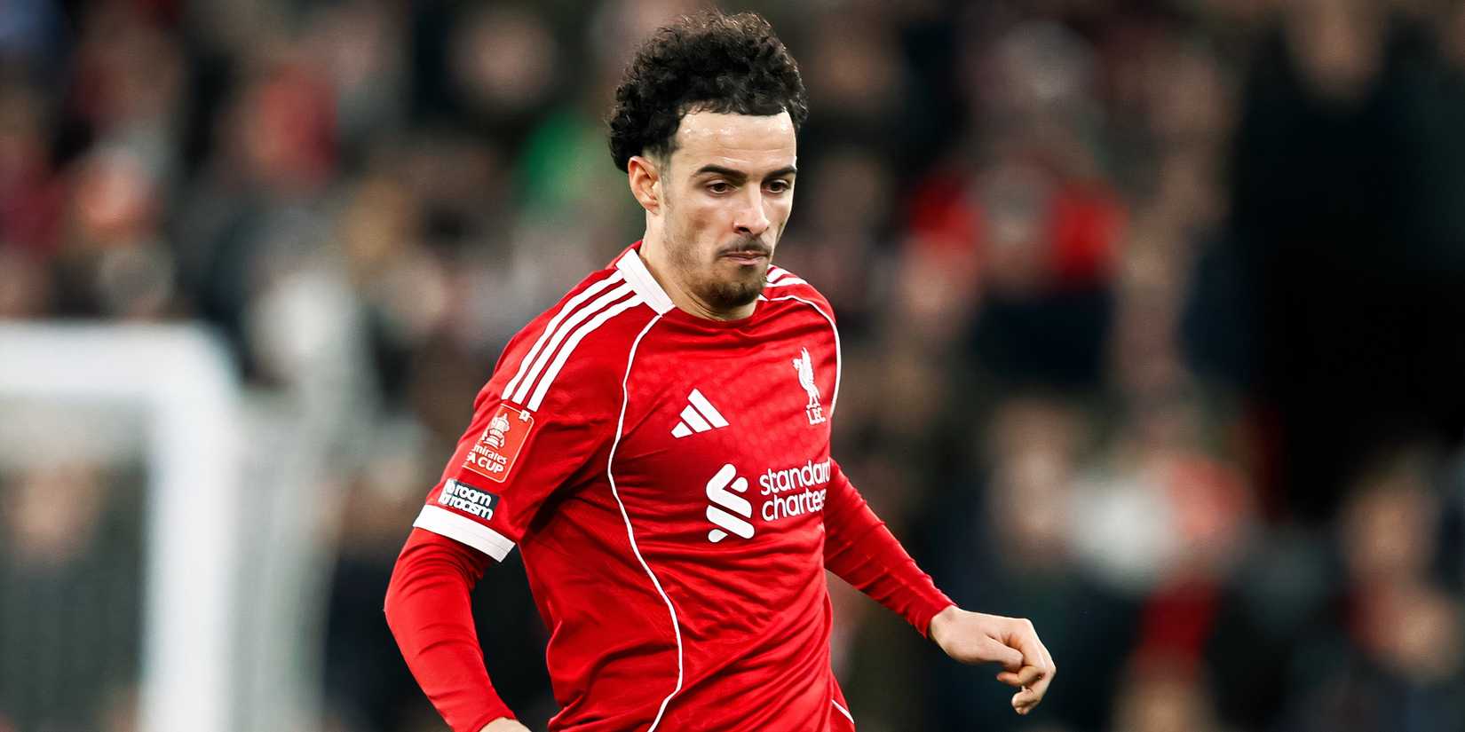 Liverpool midfielder Curtis Jones