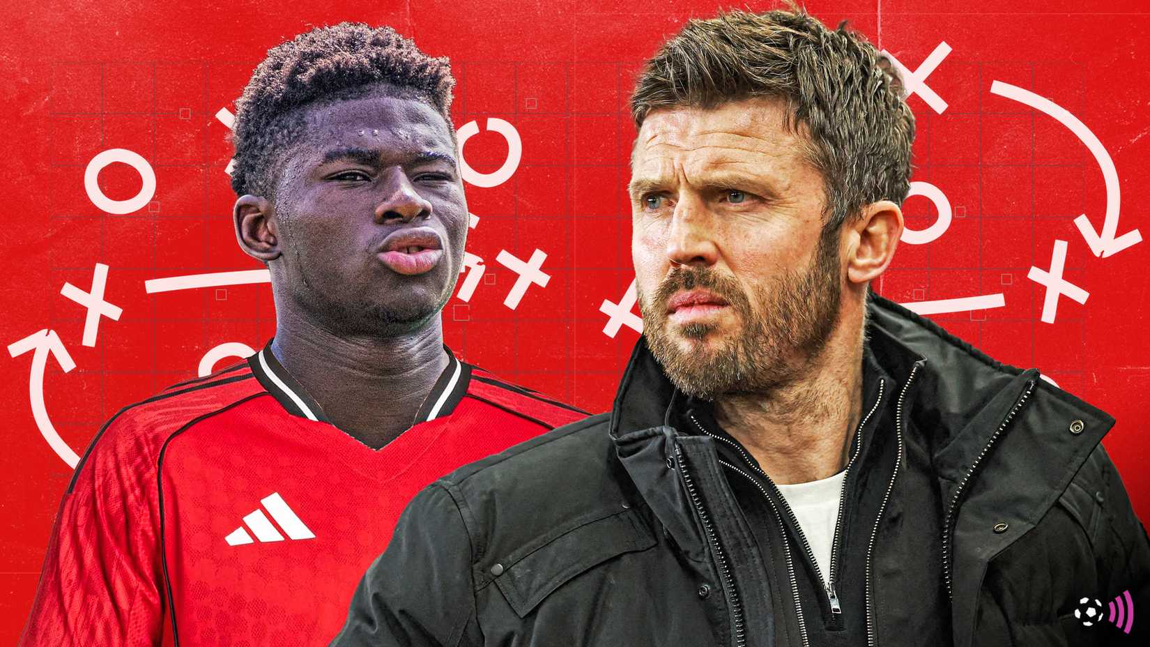 Manchester United-Baleba-Carrick
