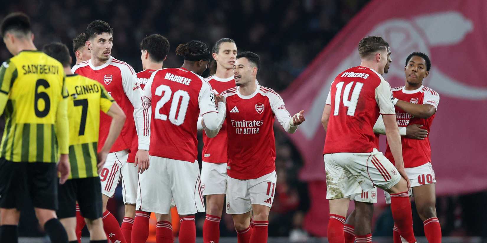 Martinelli-Maduk-Yocres-Arsenal